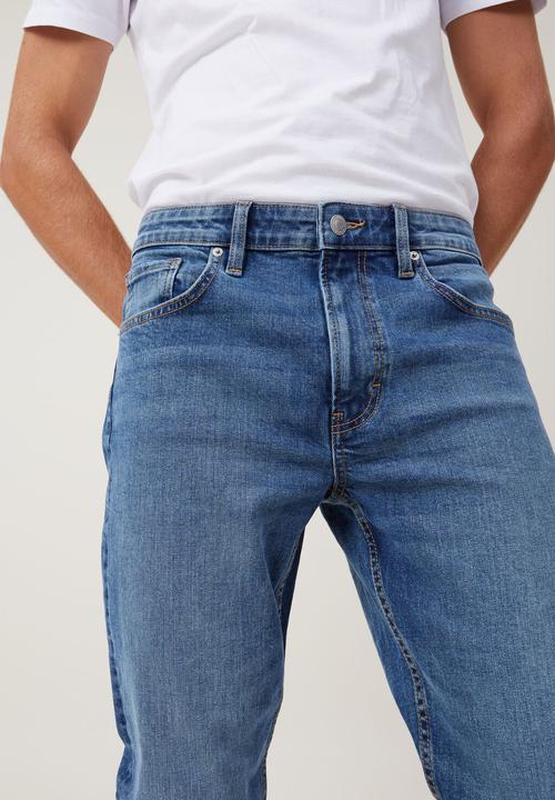 Cotton On - Slim tapered jean - monolith blue