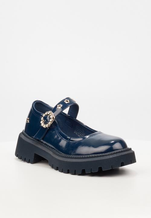 Rock & Co - Chainz 3 mary jane loafer - navy