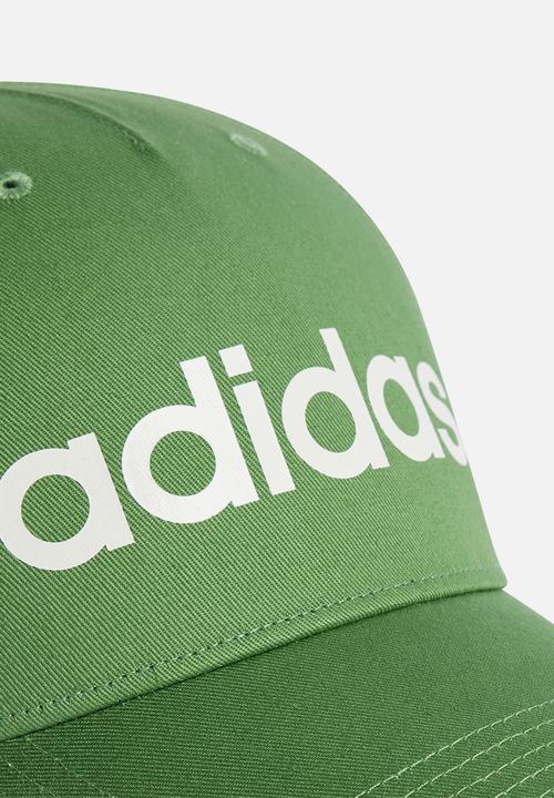 adidas Performance - Daily cap - preloved green & white