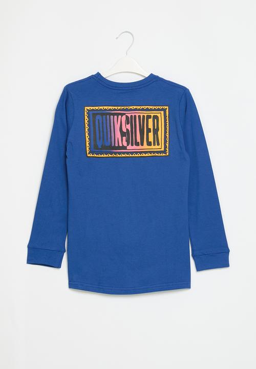 Quiksilver - Day tripper ls yth - monaco blue