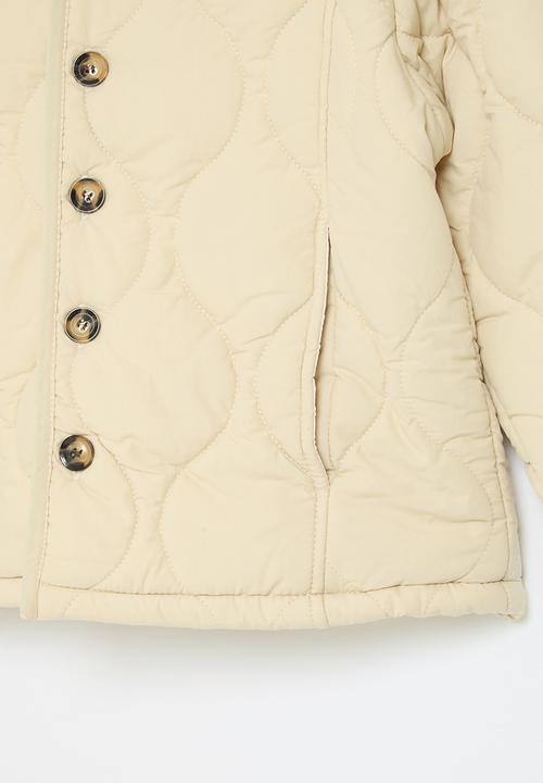 Pop Candy - Quilted jacket - beige
