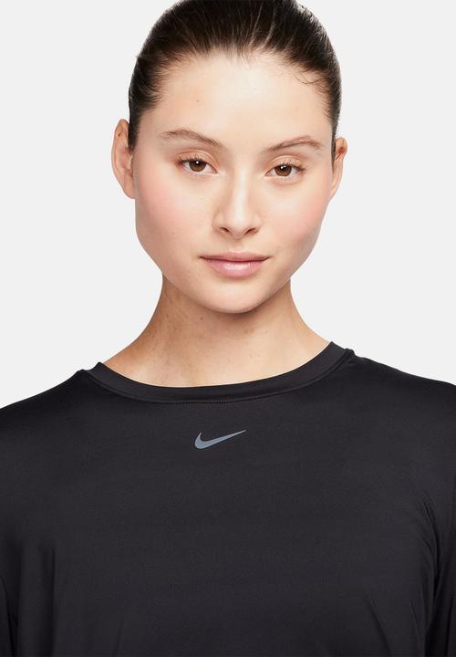 Nike - W Nk One Classic Df Ls Top - Black/Black