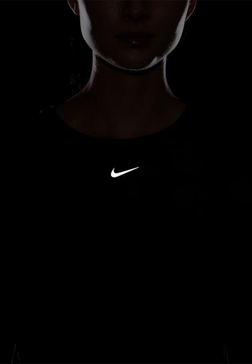 Nike - W Nk One Classic Df Ls Top - Black/Black