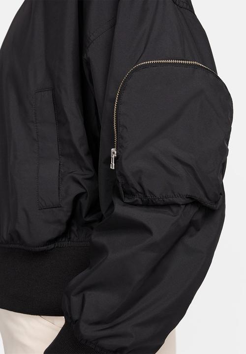Nike - Nike Essentials Bomber - Black/White