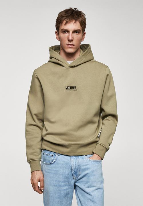 MANGO - Sweat shirt atelier - khaki