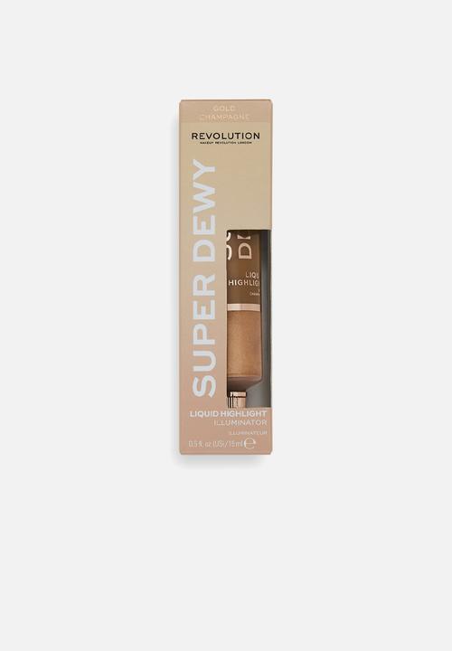 Revolution - Superdewy Liquid Highlighter Champagne Gold
