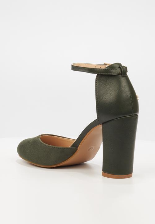 Butterfly Feet - Rana 1 block heel - olive