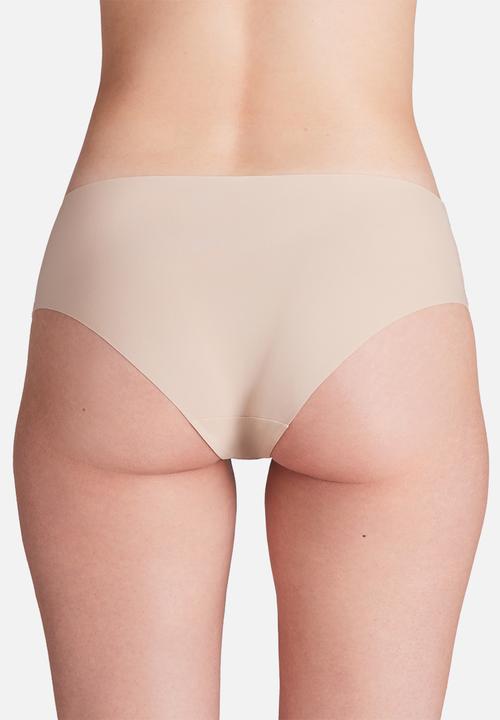 Under Armour - Ua Pure Stretch No Show Hipster 3 Pack - Neutral