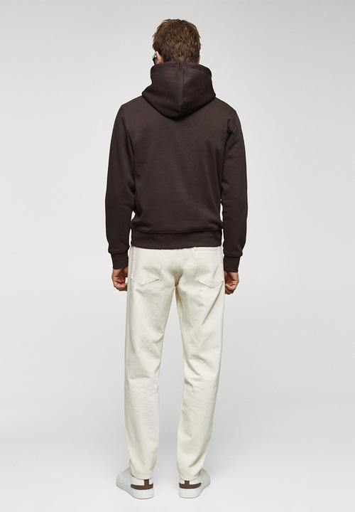 MANGO - Sweatshirt bono - dark brown