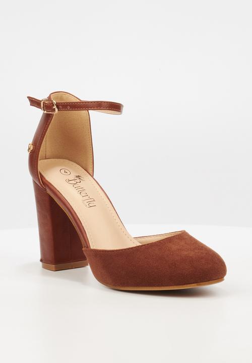 Butterfly Feet - Rana 1 block heel - tan