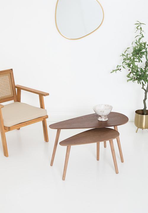 H&S - Alto nesting table set of 2 - natural