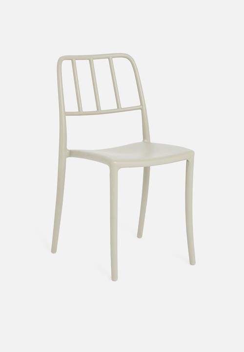 H&S - Baela stackable chair - light grey