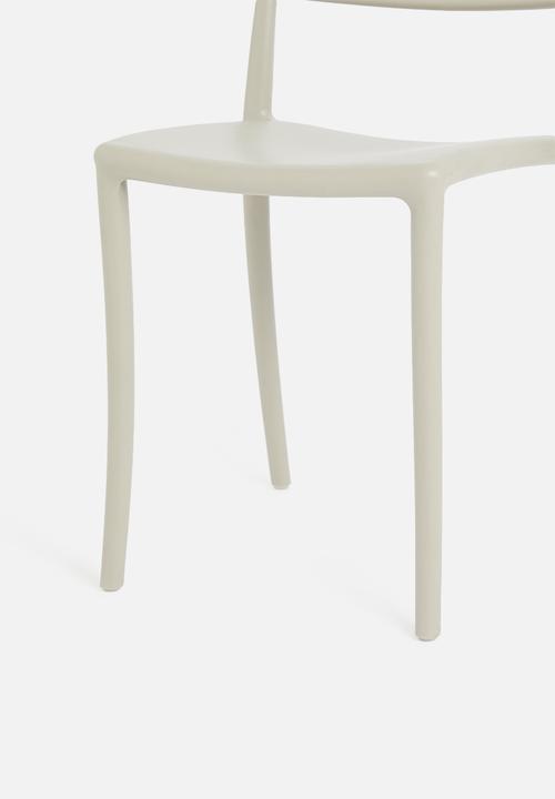 H&S - Baela stackable chair - light grey