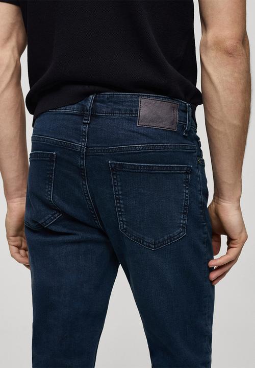 MANGO - Jeans jude - open blue