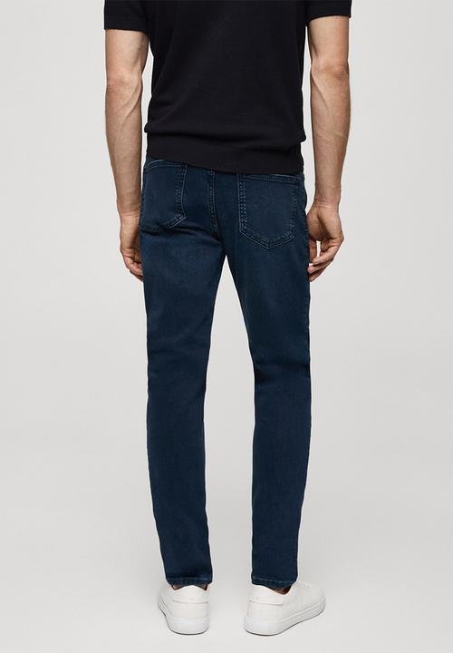 MANGO - Jeans jude - open blue
