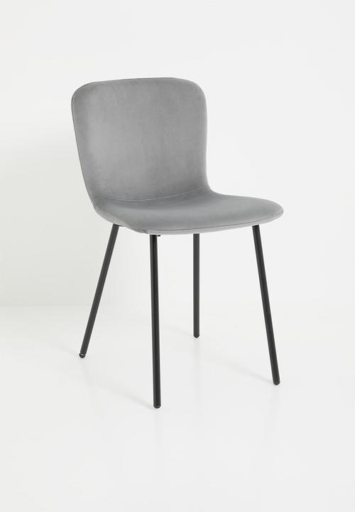 Sixth Floor - Rexa dining chair - charcoal