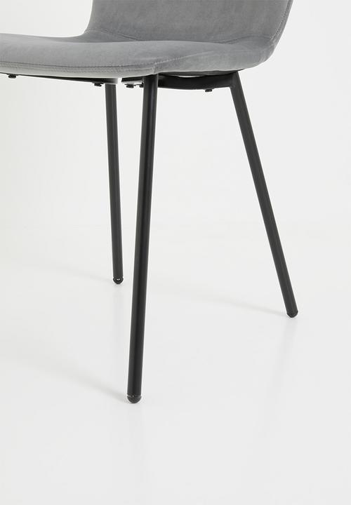 Sixth Floor - Rexa dining chair - charcoal