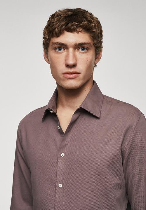MANGO - Shirt arthur - medium purple