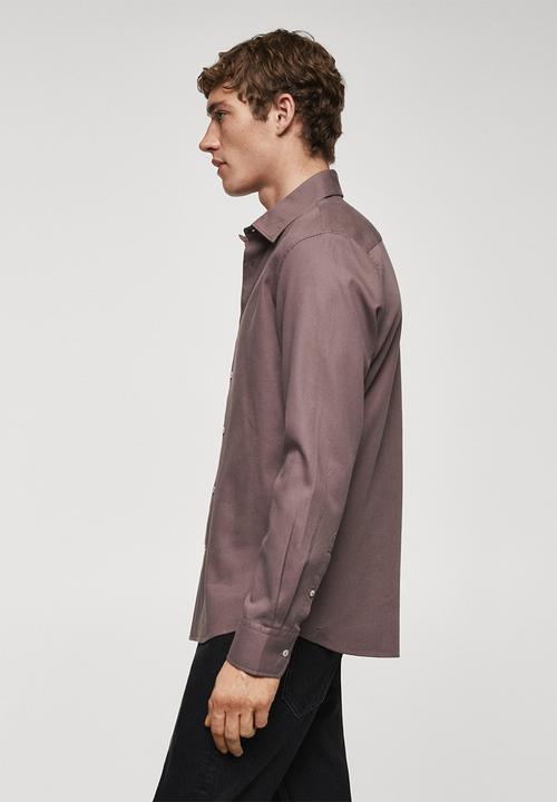 MANGO - Shirt arthur - medium purple
