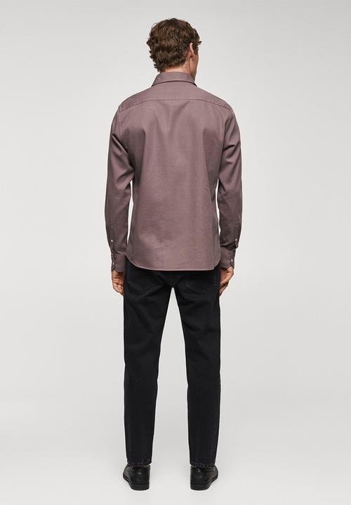 MANGO - Shirt arthur - medium purple