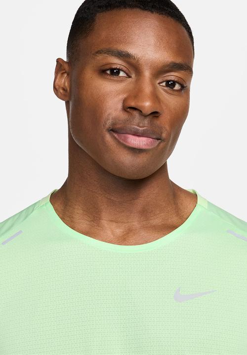 Nike - Rise 365 Dri-FIT ss running tee- vapor green/reflective silver 