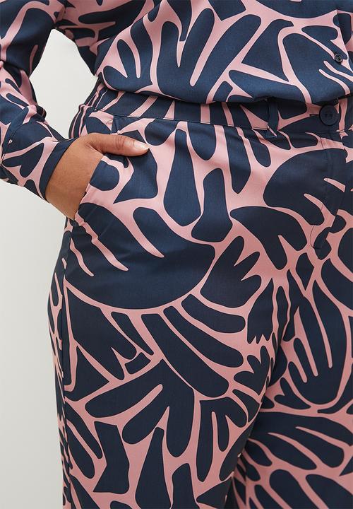 Superbalist - Co-ord printed straight leg - Organic graphic lines