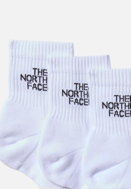 The North Face - Multi sport cush quarter sock 3 pack - tnf white
