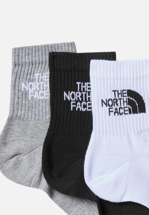 The North Face - Multi sport cush quarter sock 3 pack - multi