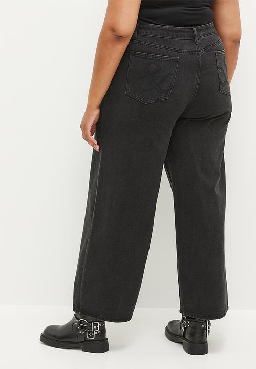 Me&B - Plus Adjustable Waist Jean - Black