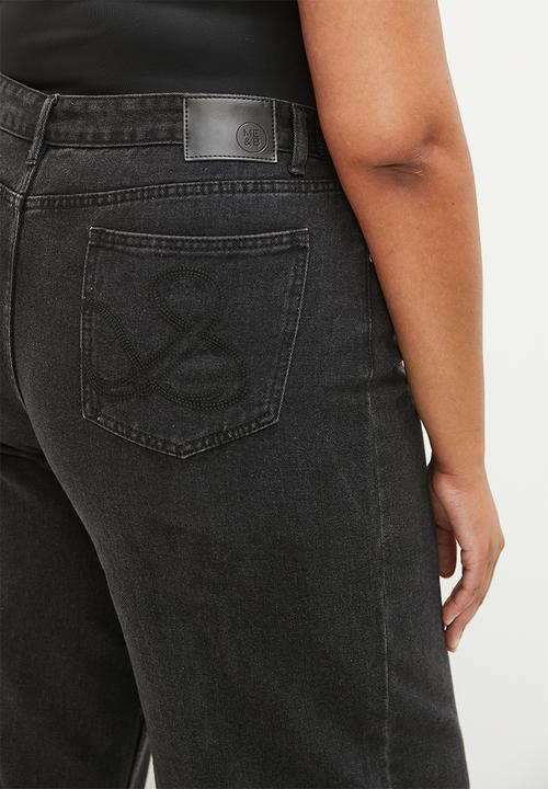 Me&B - Plus Adjustable Waist Jean - Black