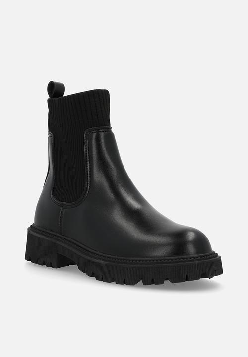 Superbalist - Nia sock boot - black 1