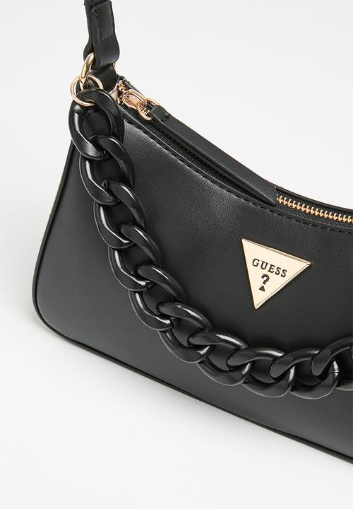GUESS - Gabbi mini top zip - black