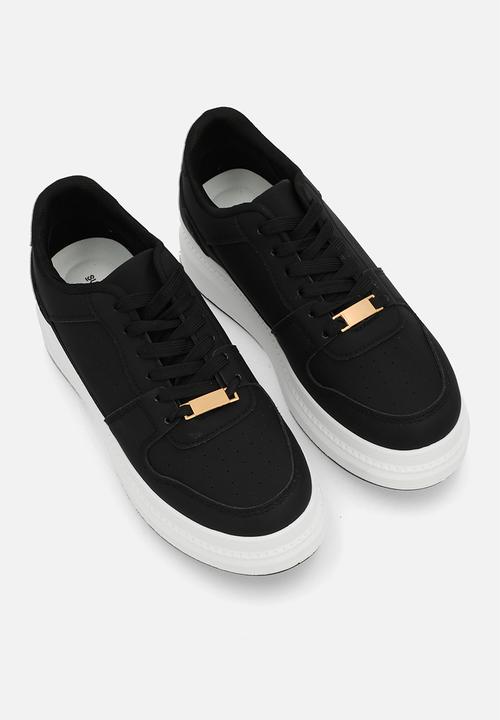 Superbalist - Alana lace-up sneaker - black