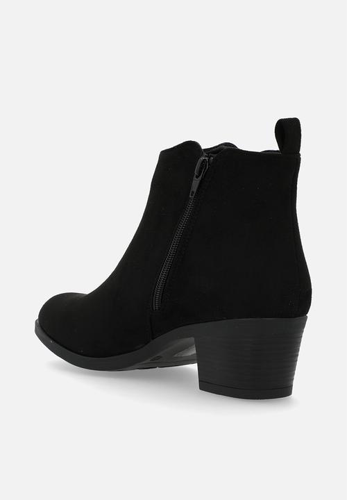 Madison® - Fay block heel boot - black