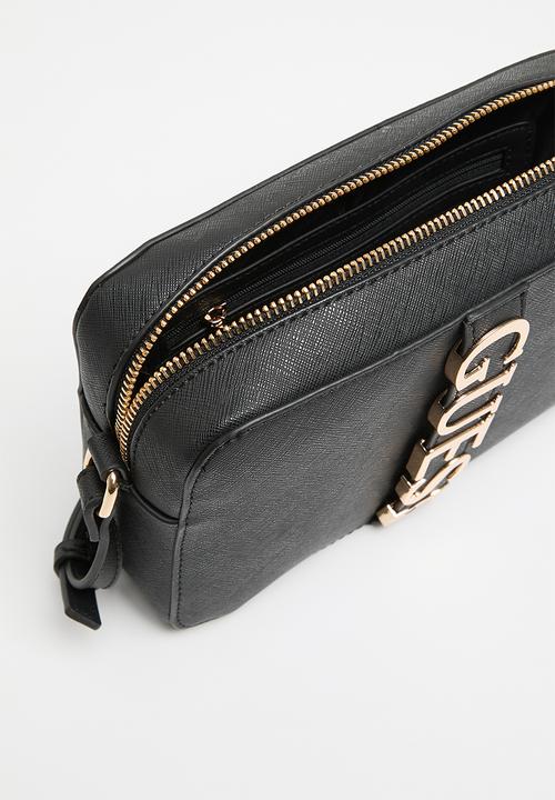 GUESS - Garrick camera crossbody-black