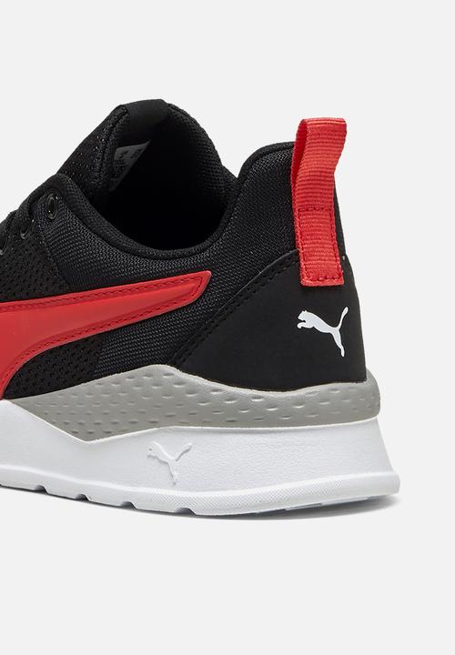 PUMA - Anzarun Lite Jr - Puma Black/Active Red