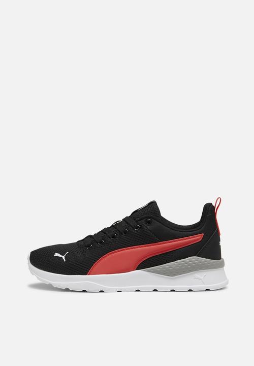 PUMA - Anzarun Lite Jr - Puma Black/Active Red