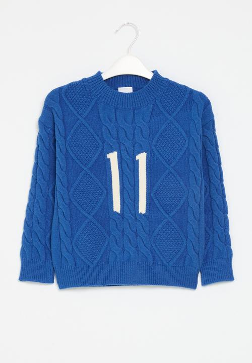 Pop Candy - Knitted 11 jersey - blue