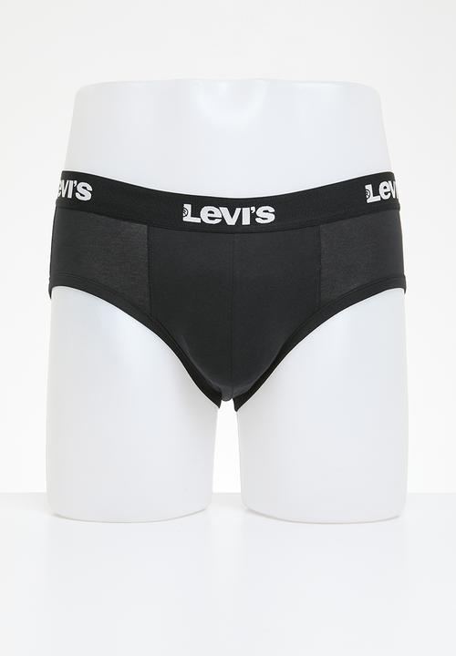 Levi’s® - SOLID BRIEF BLACK RPT LOGO
