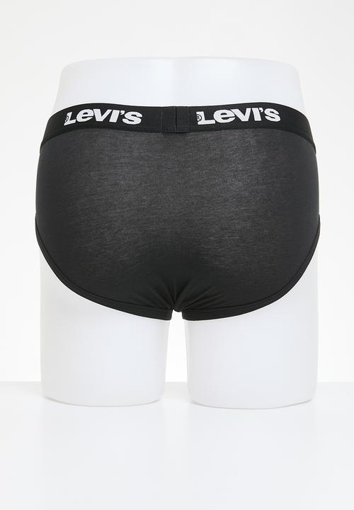 Levi’s® - SOLID BRIEF BLACK RPT LOGO