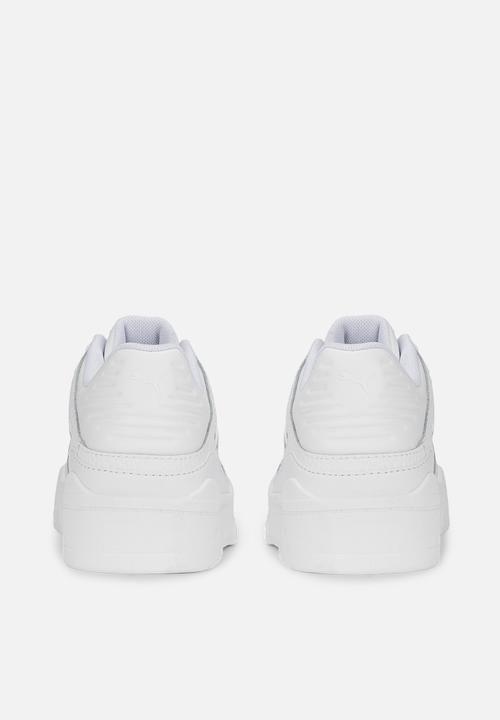 PUMA - Slipstream Lth Jr - Puma White/Puma White