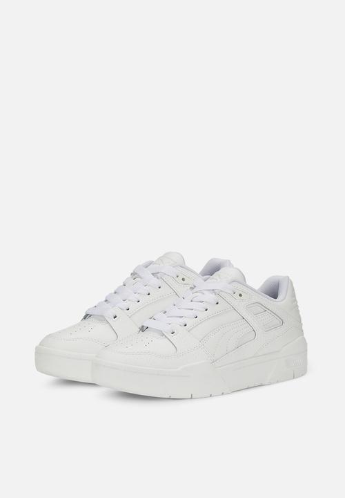 PUMA - Slipstream Lth Jr - Puma White/Puma White