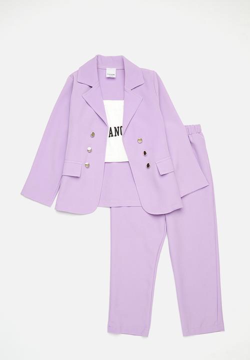 Pop Candy - 3 Piece suit set - purple