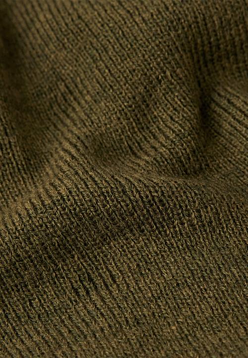 G-STAR - Effo Long Beanie - dark olive