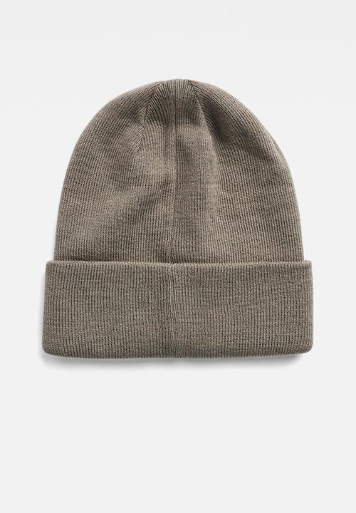 G-STAR - Effo Long Beanie - elephant skin