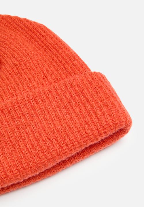 Superbalist - Shay knitted beanie - orange