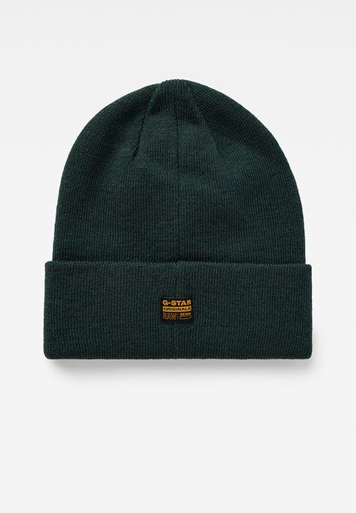 G-STAR - Effo raw long beanie - laub