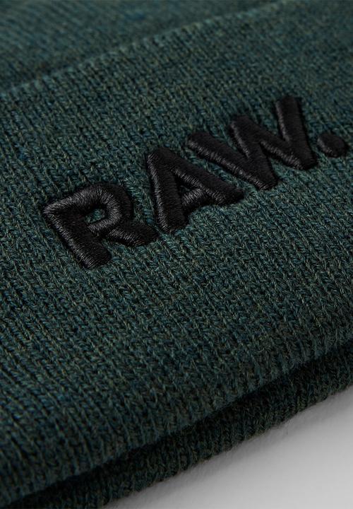 G-STAR - Effo raw long beanie - laub