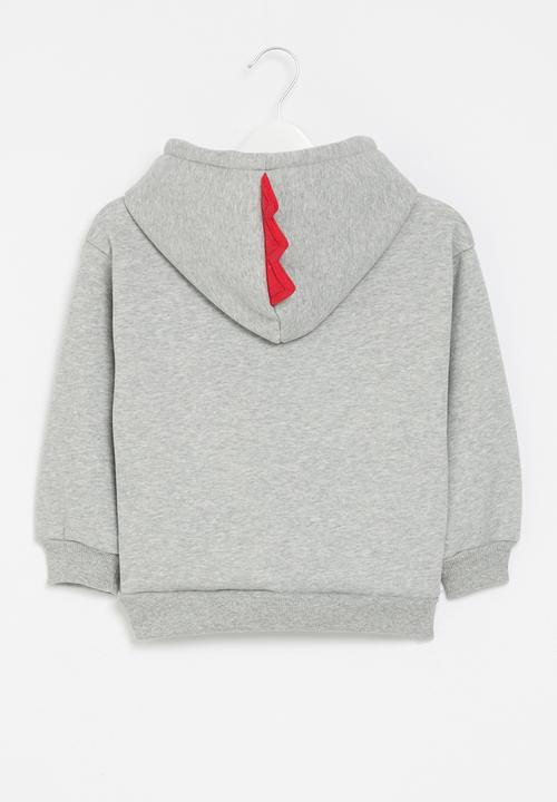 Pop Candy - Printed hoodie - grey