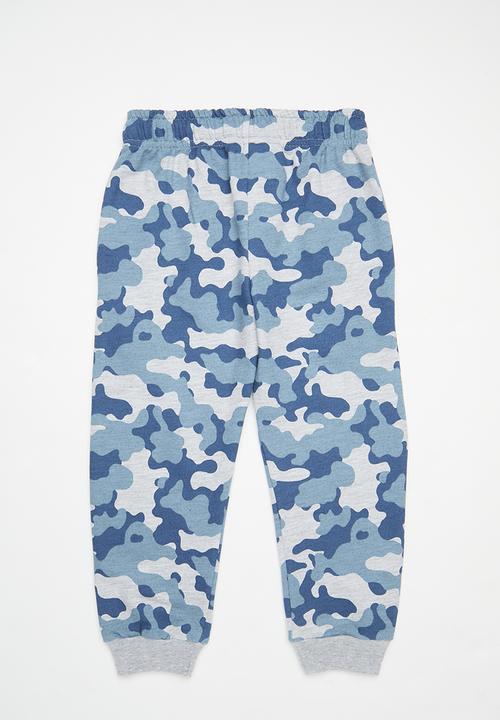 Pop Candy - 2 Pack joggers - camo & navy